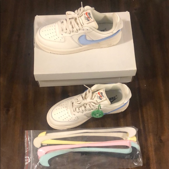 AIR FORCE 1s LOWS “ ALL STAR SWOOSH PACK” - Picture 1 of 4